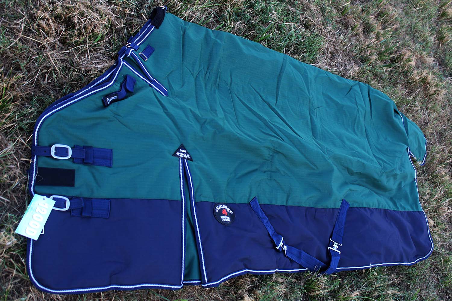 68" 1200D Turnout Waterproof Horse WINTER BLANKET HEAVY WEIGHT Green