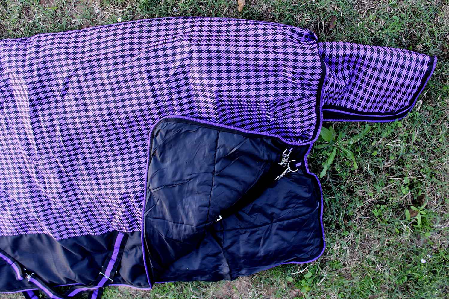 78" 1200D Turnout Waterproof Horse WINTER BLANKET HEAVY WEIGHT Purple