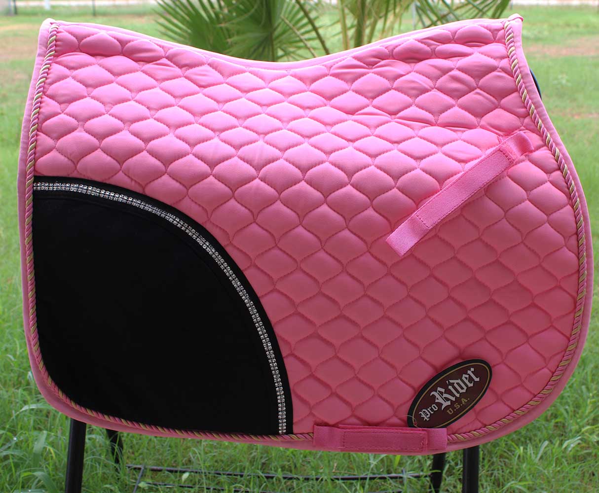 Horse Quilted ENGLISH SADDLE PAD Tack Trail Riding 72P eBay