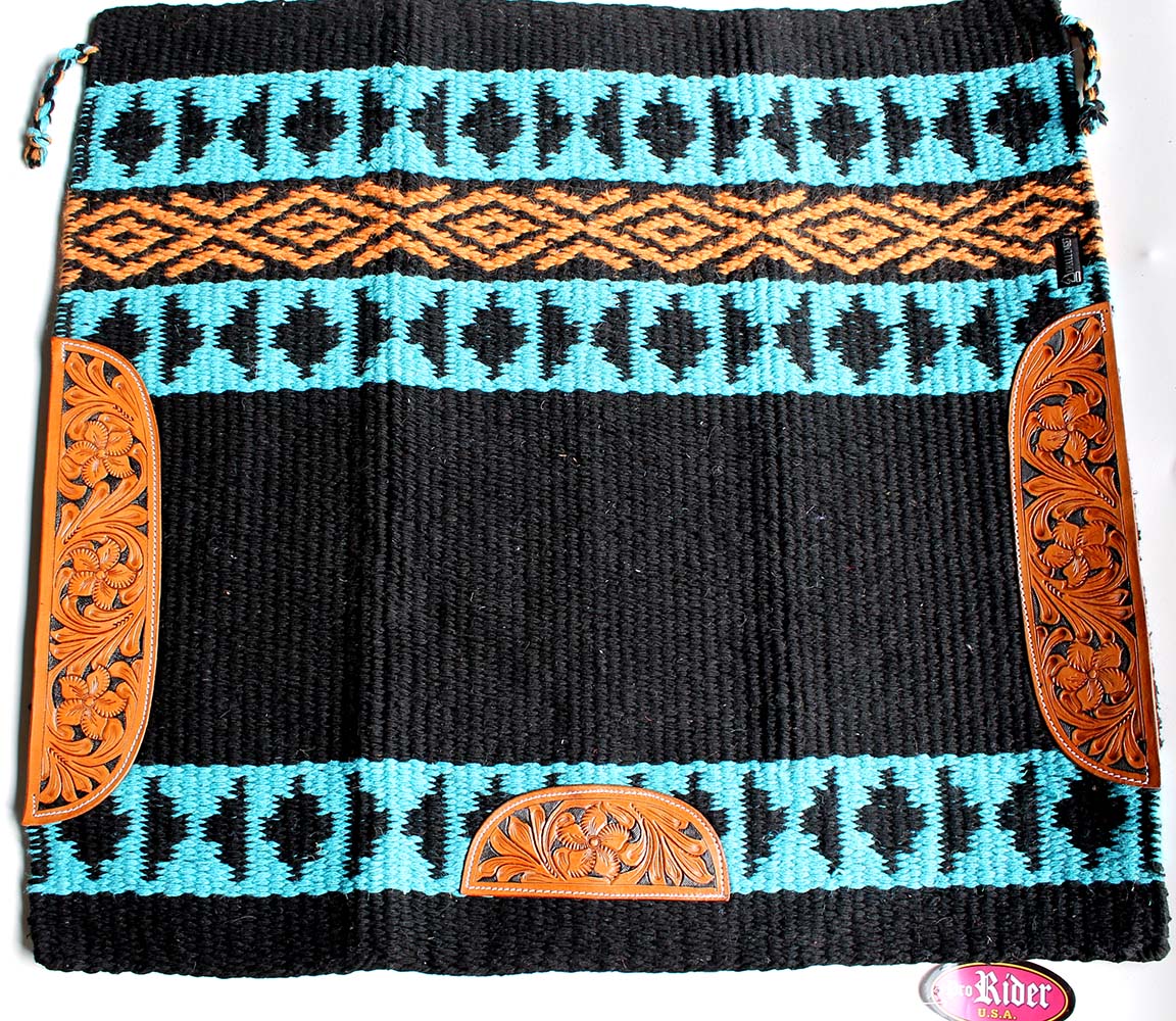Wool Western Show Horse Trail SADDLE PAD Rodeo Blanket ...