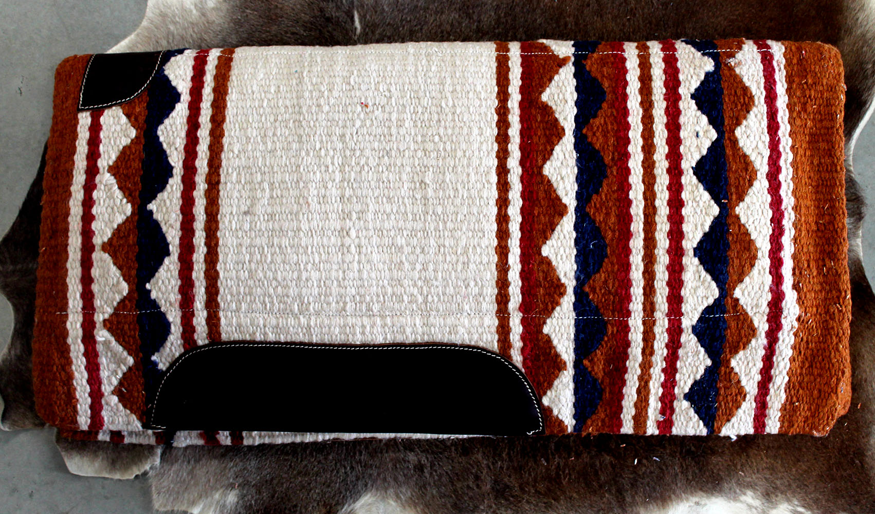 Wool Western Show Horse Trail SADDLE PAD Rodeo Blanket Tack 3808 eBay