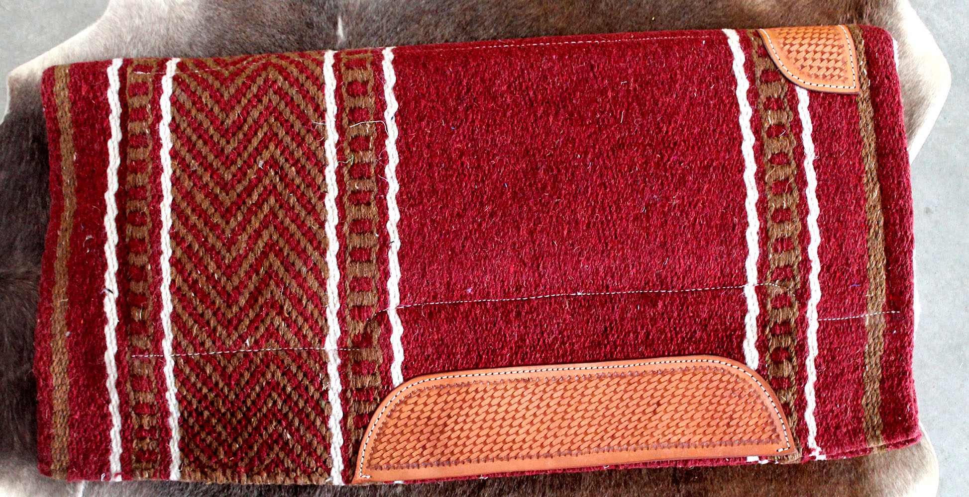 34x36 Horse Wool Western Show Trail Saddle Blanket Rodeo ...