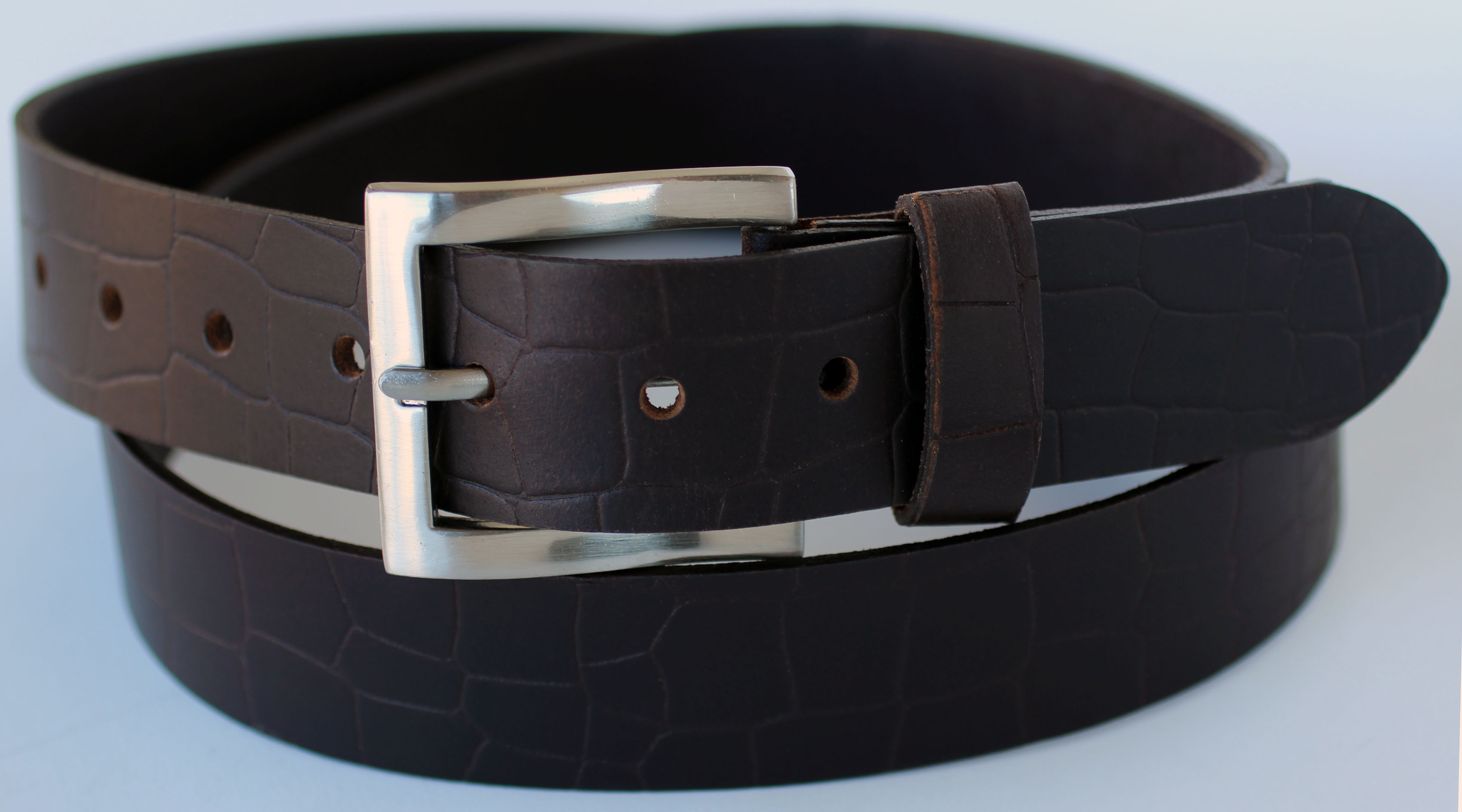 Handmade Heavy Duty Men's Dress Casual Cow Leather Belt 2633RS