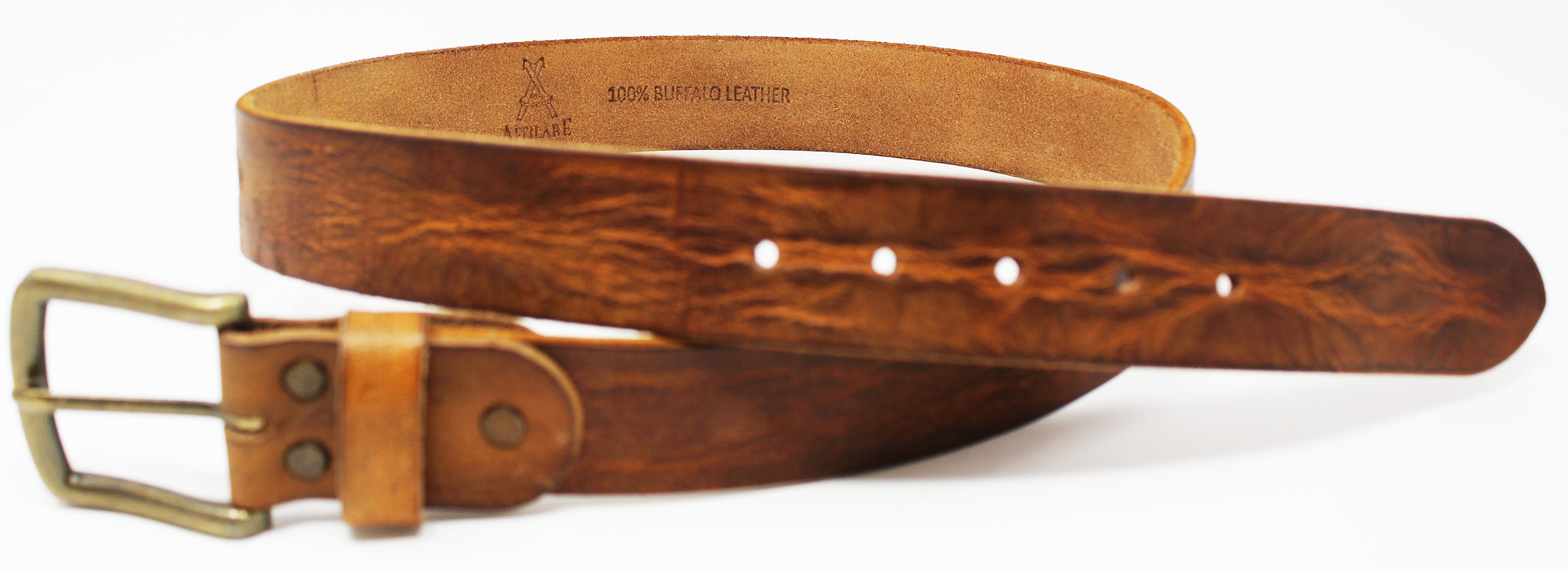 MENS FULL GRAIN Genuine Leather Belt 1.5