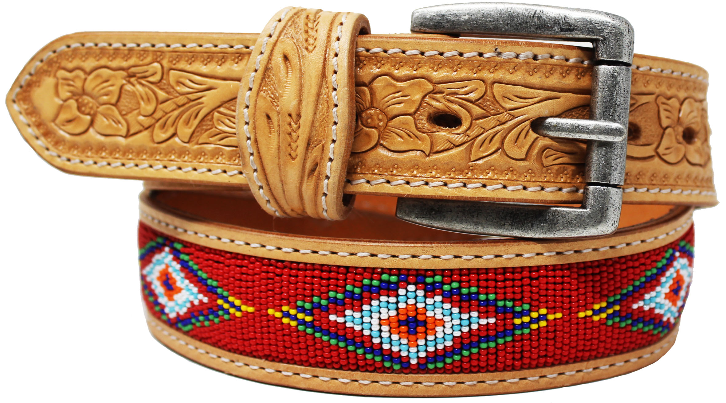 Nocona Hand Tooled Western Belt - Gass Horse Supply & Western Wear