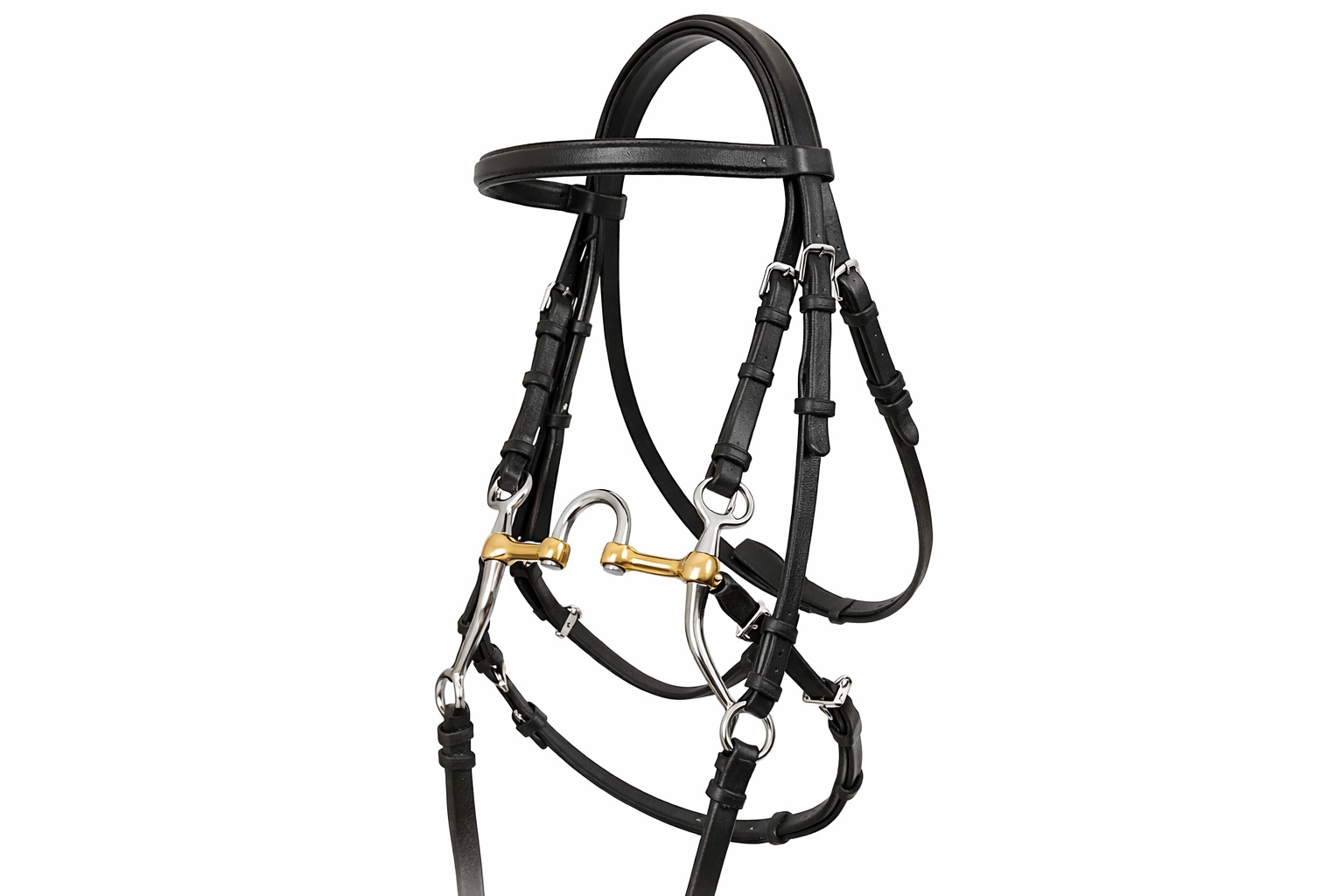 Morso Porta Correttivo American Heritage Equine - Misura Media, Antico Marrone - Foto 2