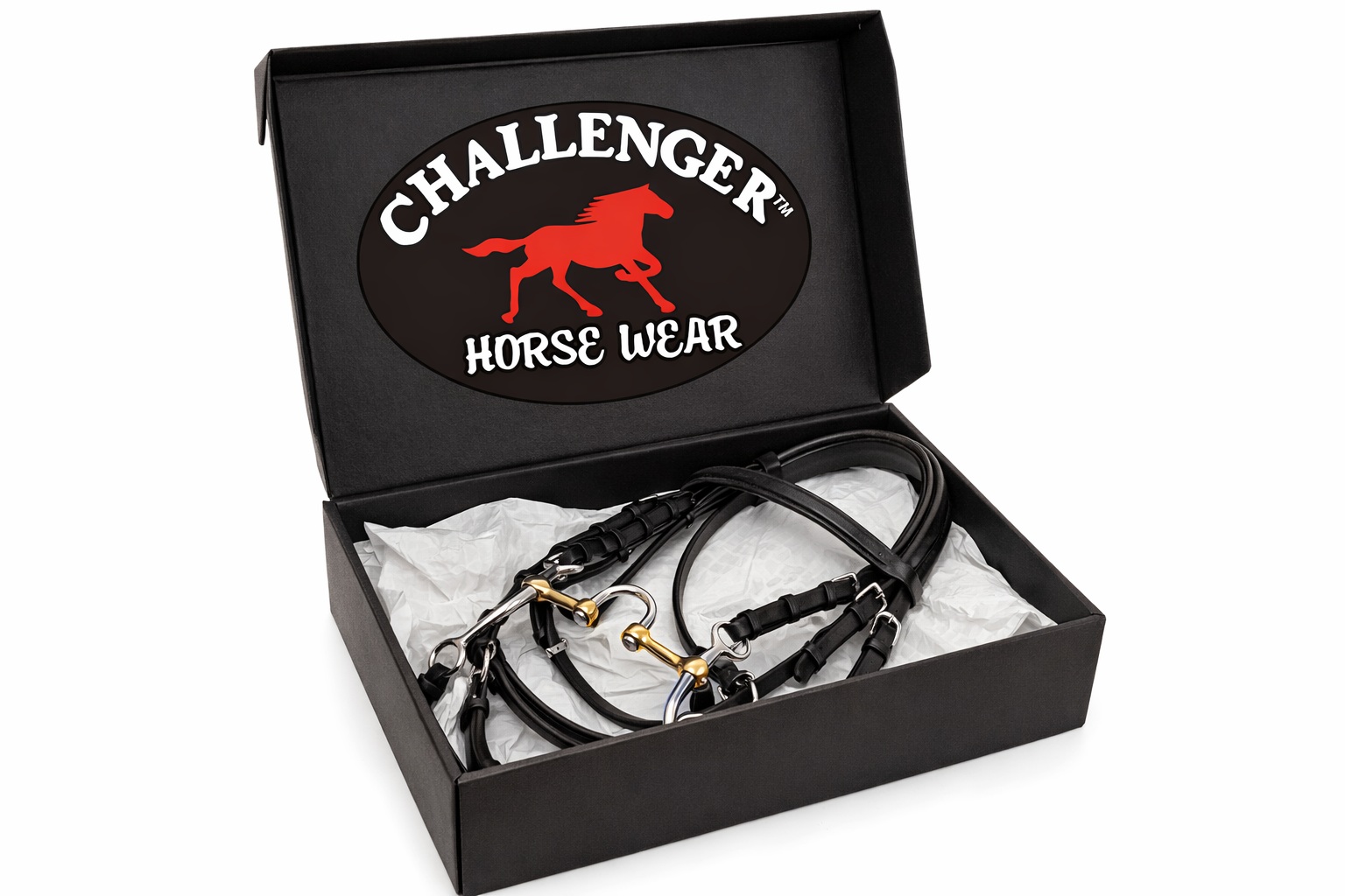 Embout De Mors Combiné Cuivre Enveloppé, Style Western Barrel Racing, Pour Cheval, Taille Standard