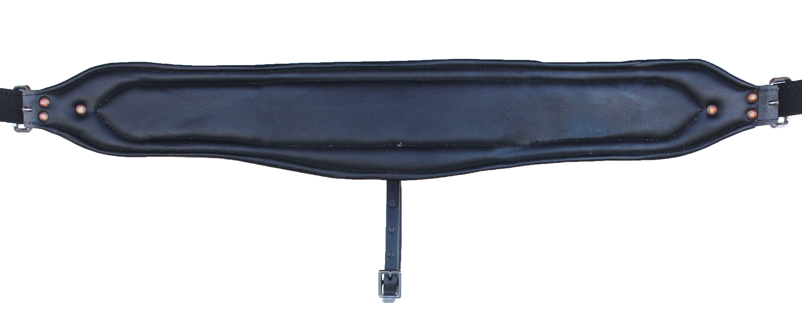 Horse Western Tooled Padded Leather Rear Flank Saddle Cinch Billets 9782 - Picture 7 of 9