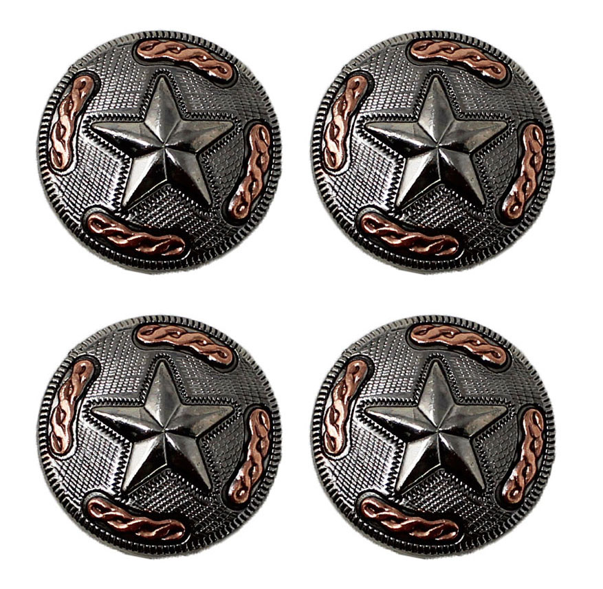 Купить Conchos Challenger Concho Set of 4 Conchos Western Saddle Tack ...