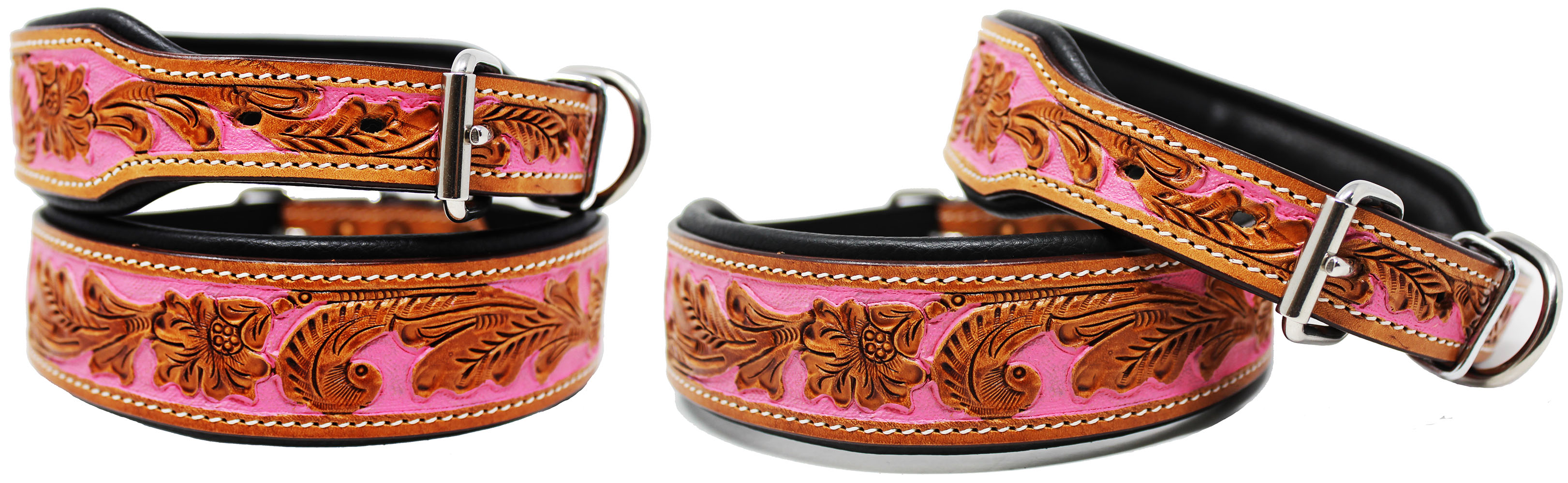 Amish leather dog collar cheap