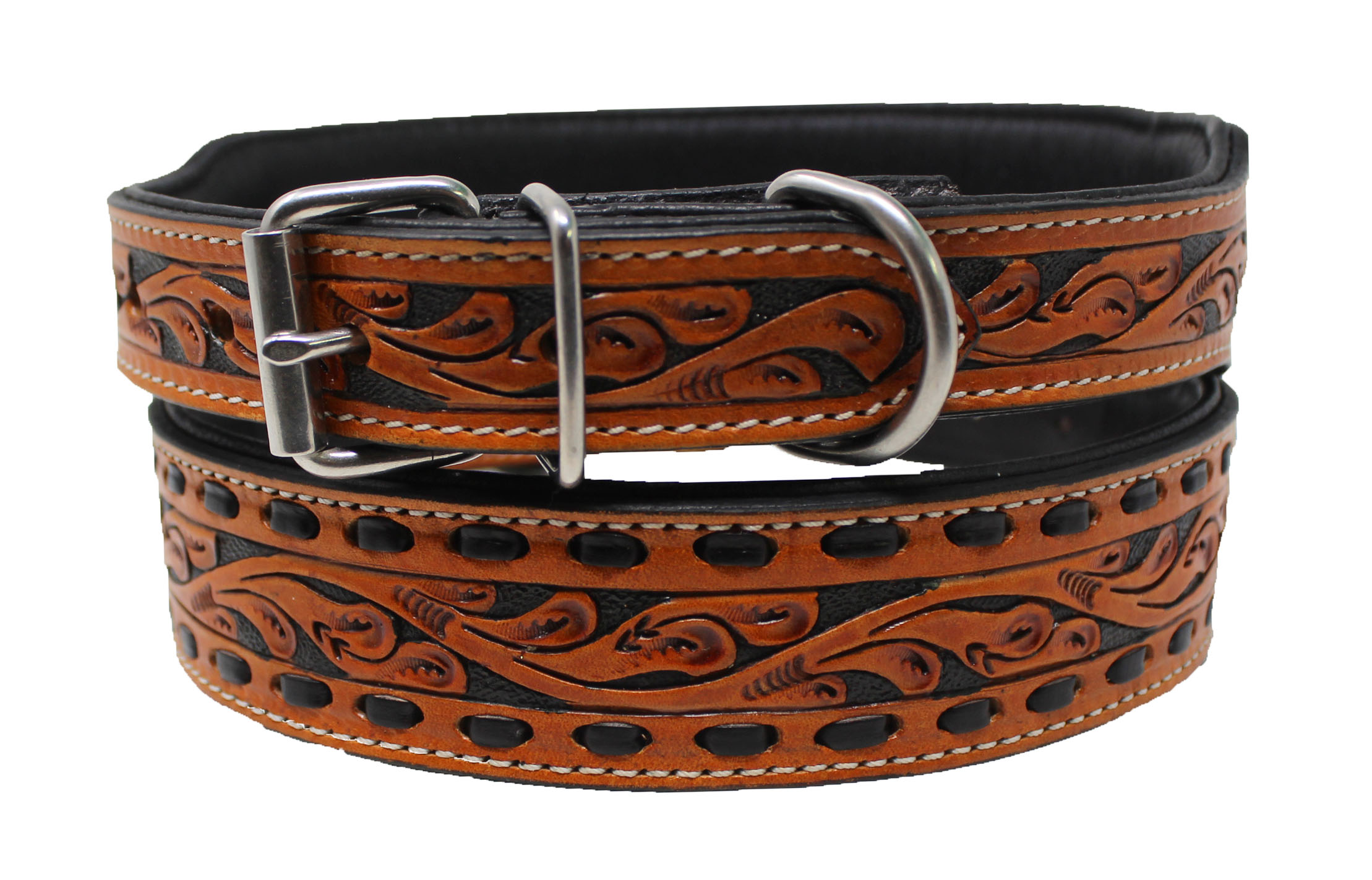 【 Genuine Leather Collar 】 Genuine Leather Studded Dog Collar 22