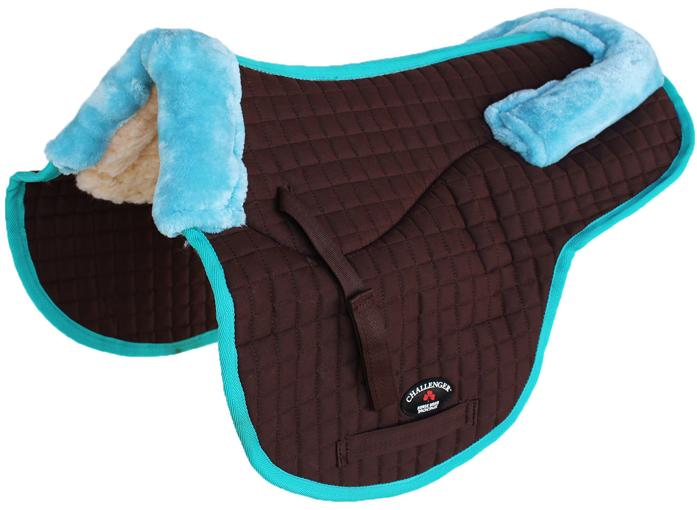 Horse Saddle Pad English Quilted Contoured All-Purpose Trail 72TS05 