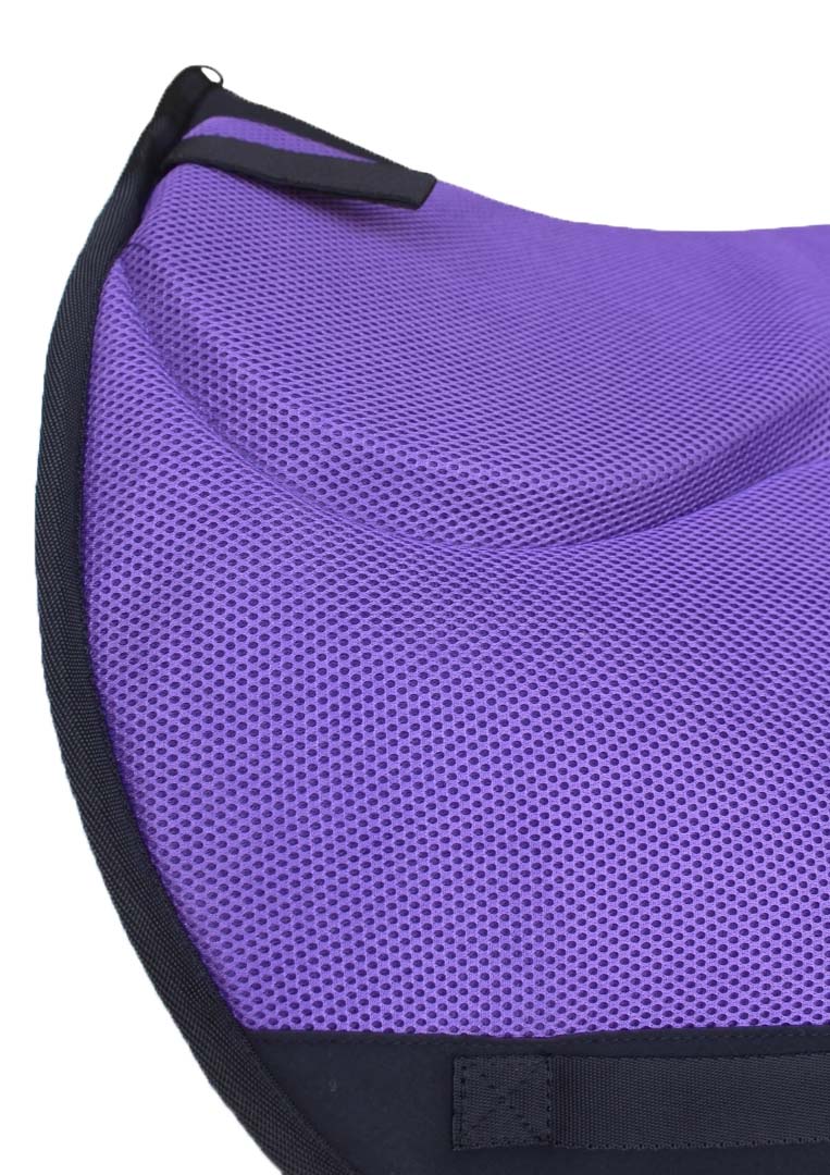 Horse English Endurance Treeless Non-Slip Neoprene Saddle Pad Purple 6405PR - Picture 5 of 6