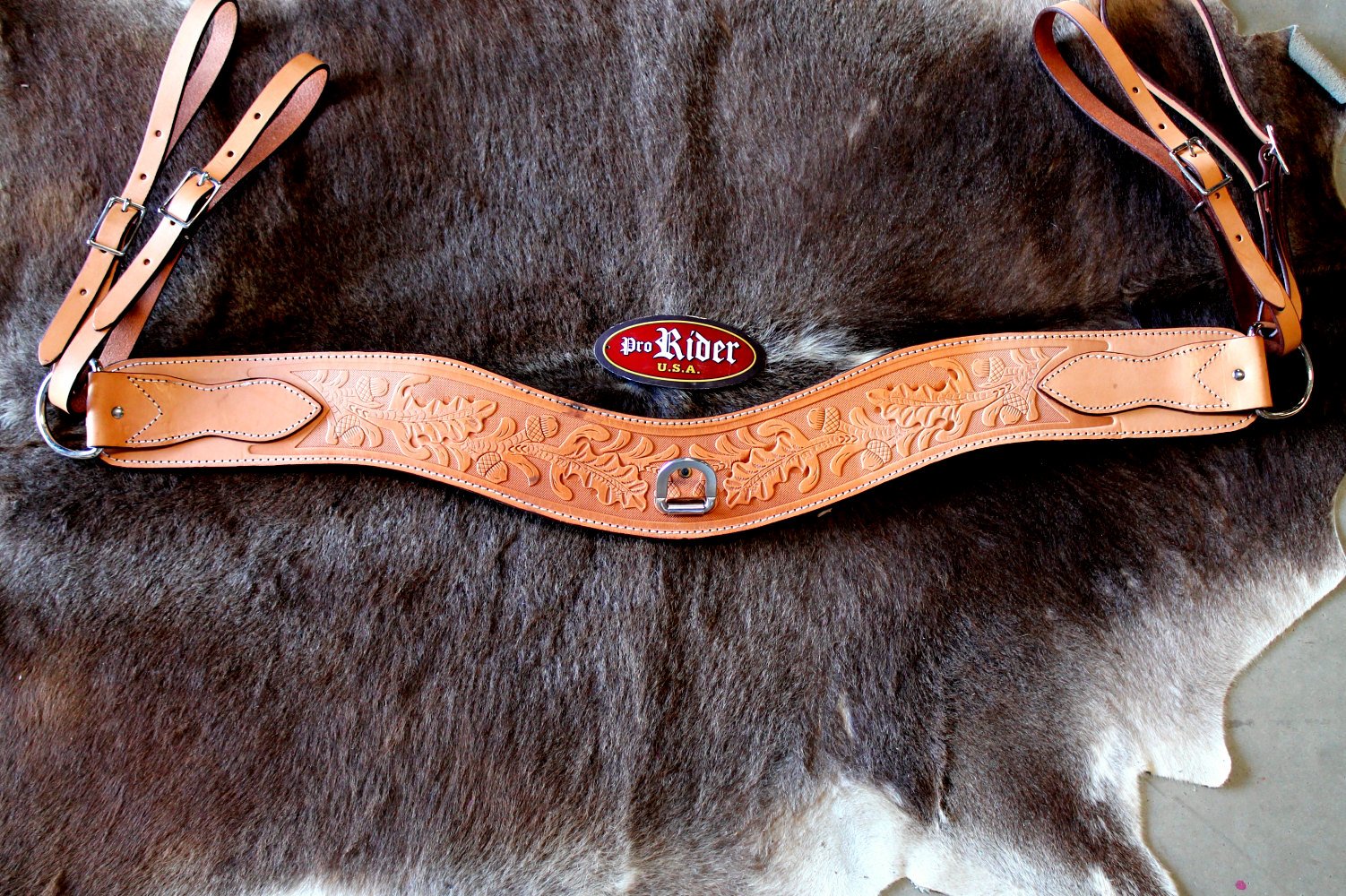 Horse Reining Tripping Steer Roping Breast Collar Western Saddle Tack  29710