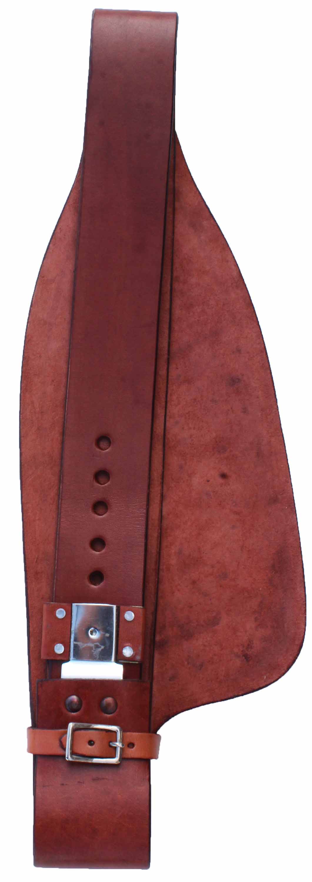 HORSE HORSE WESTERN Adult Tooled Tan Leather Replacement Saddle Fenders ...