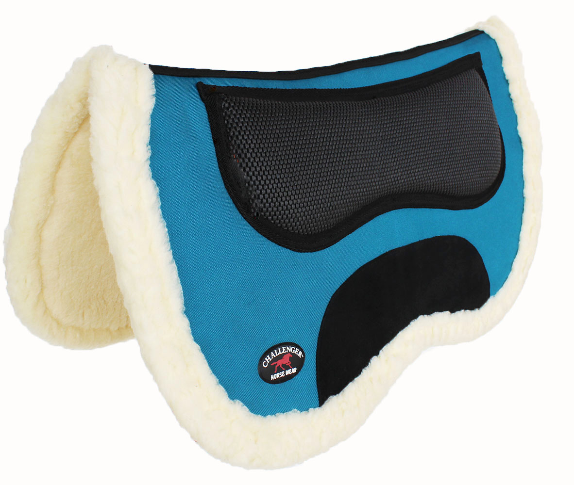 Horse English Quilted Contour Fleece Padded Saddle Pad 72117-120 