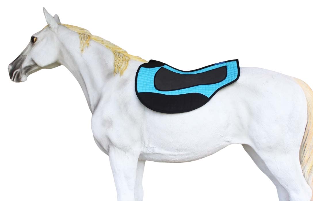 Horse Quilted Endurance Contoured Barrel Gel Comfort Saddle Pad 39185 - Picture 37 of 43