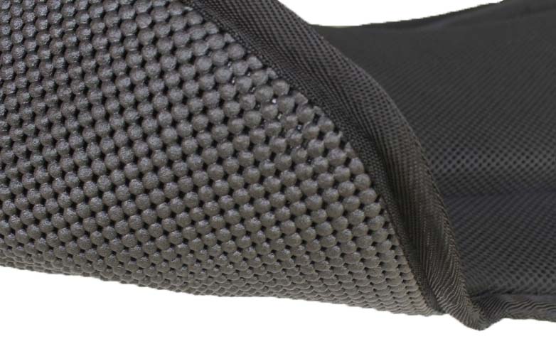 27"x18" Western Round Skirt Barrel Neoprene Saddle Pad Black 39199 - Picture 11 of 26