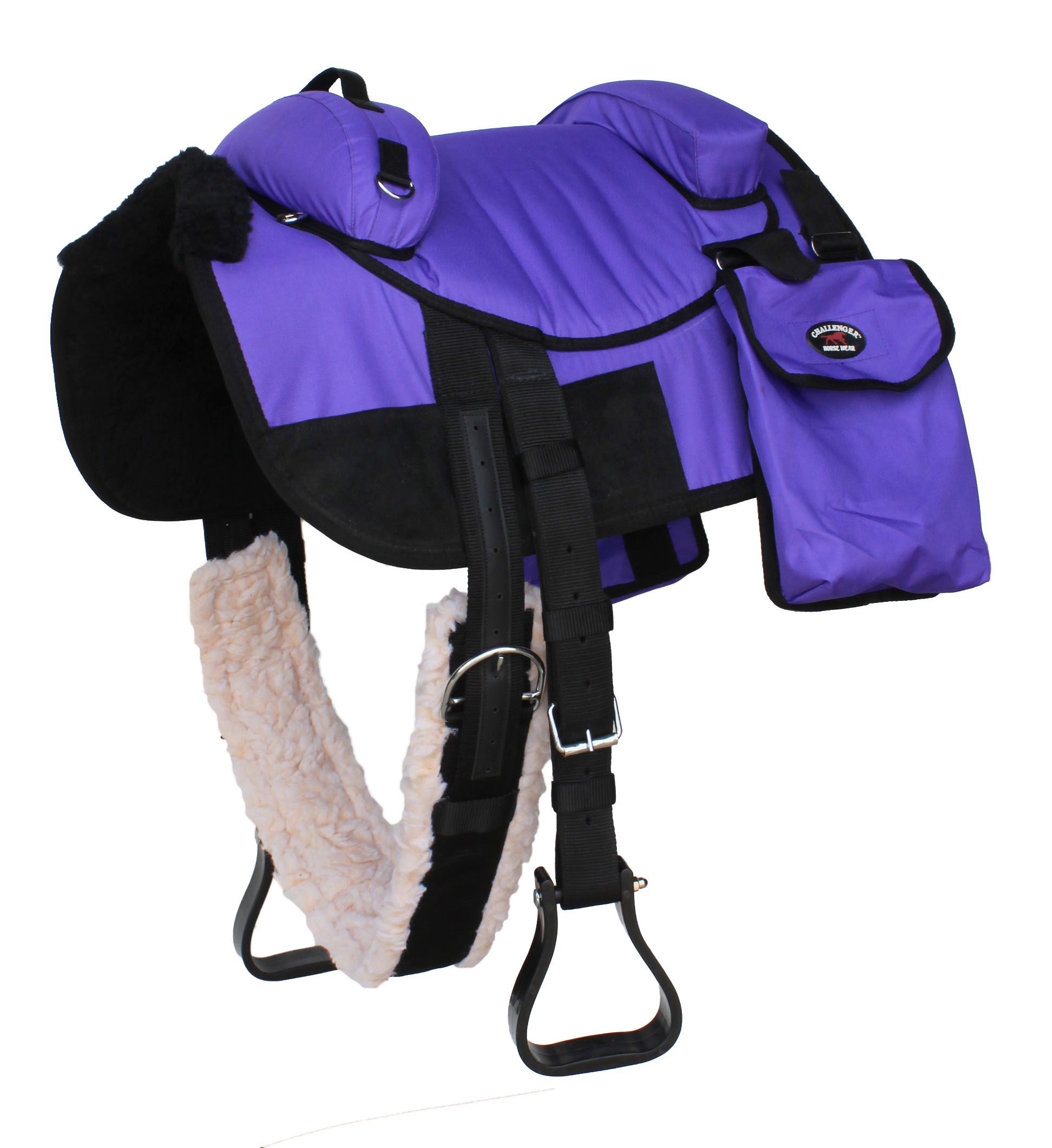 Western saddle pad with pockets hot sale