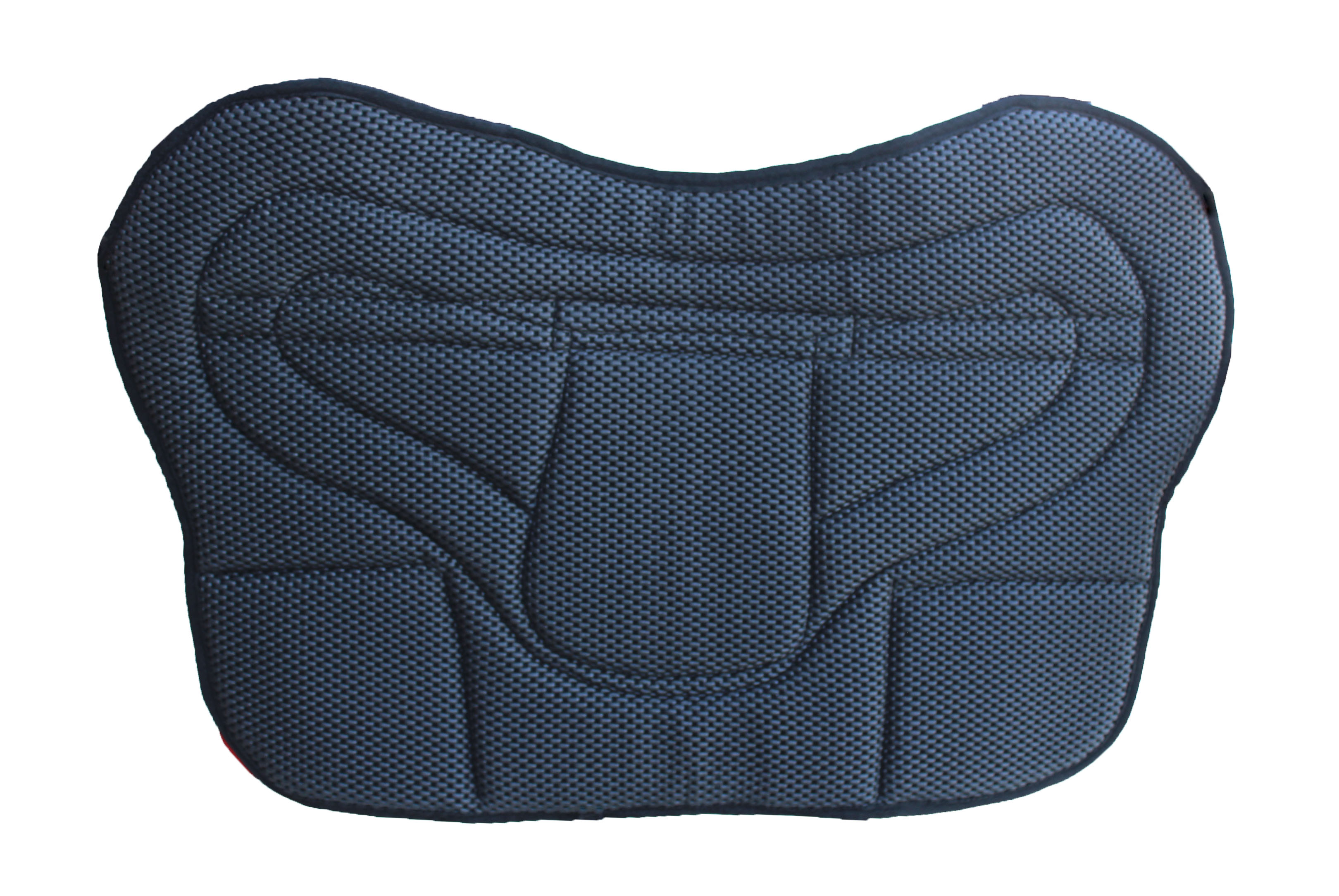 Horse Neoprene Padded Anti-Slip Breathable Bareback Saddle Pad Black 39LW02