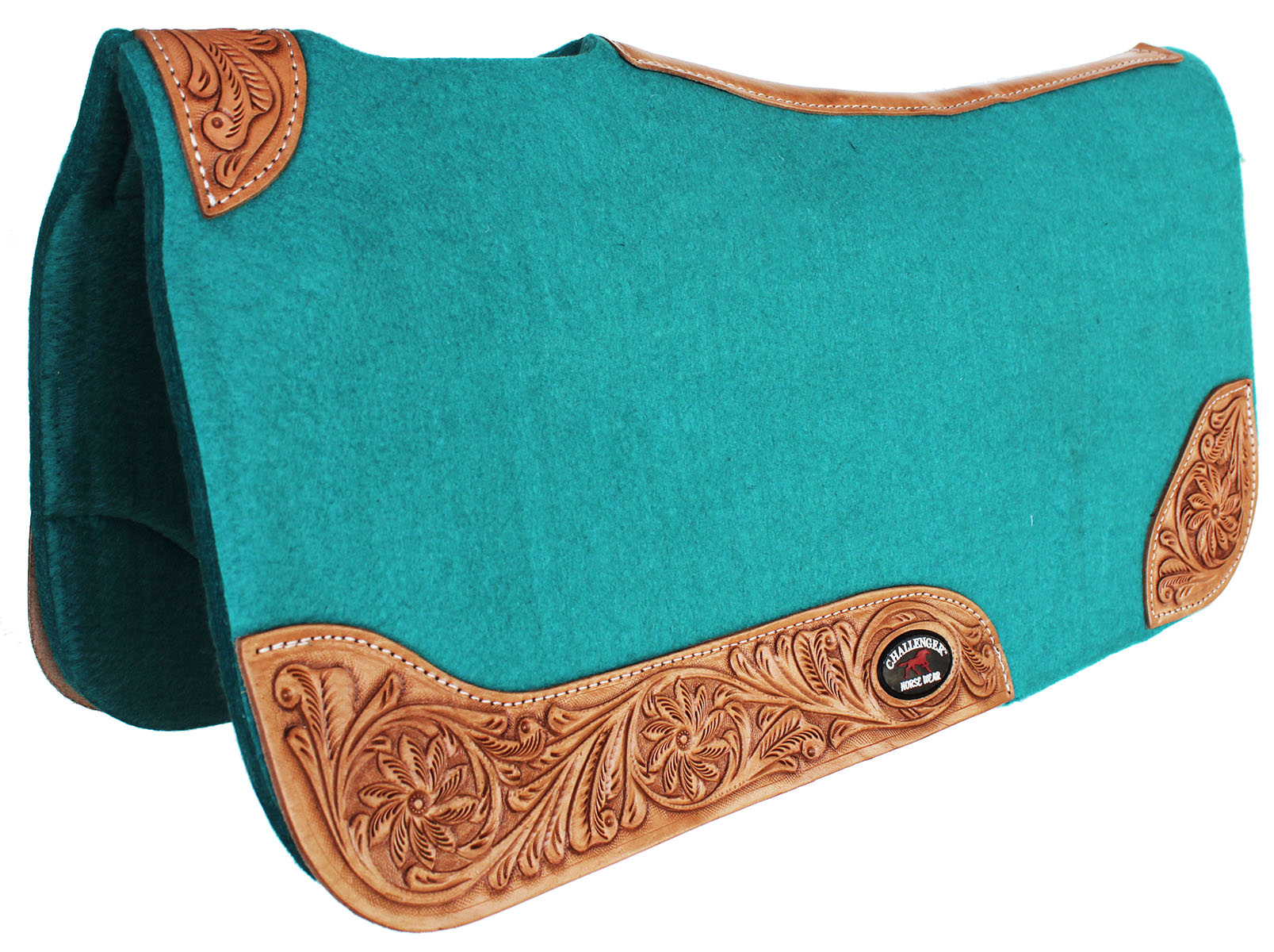 Lime green 2024 saddle pad western