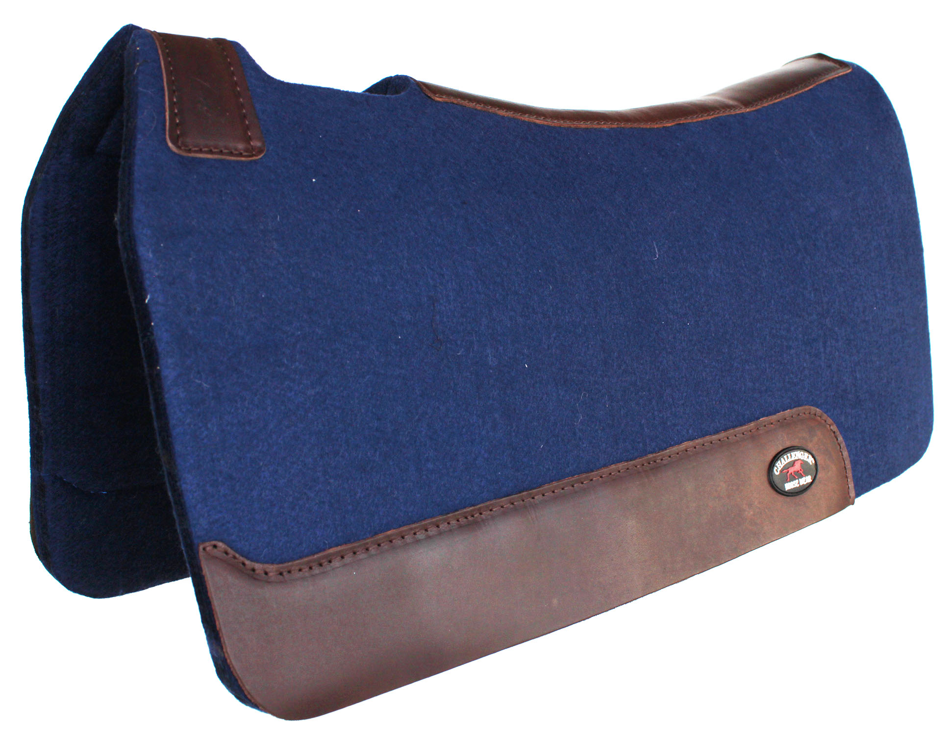 3/4" Thick Horse SADDLE PAD Western Contoured Wool Felt Moisture Wicking 39RT06 - Picture 17 of 39