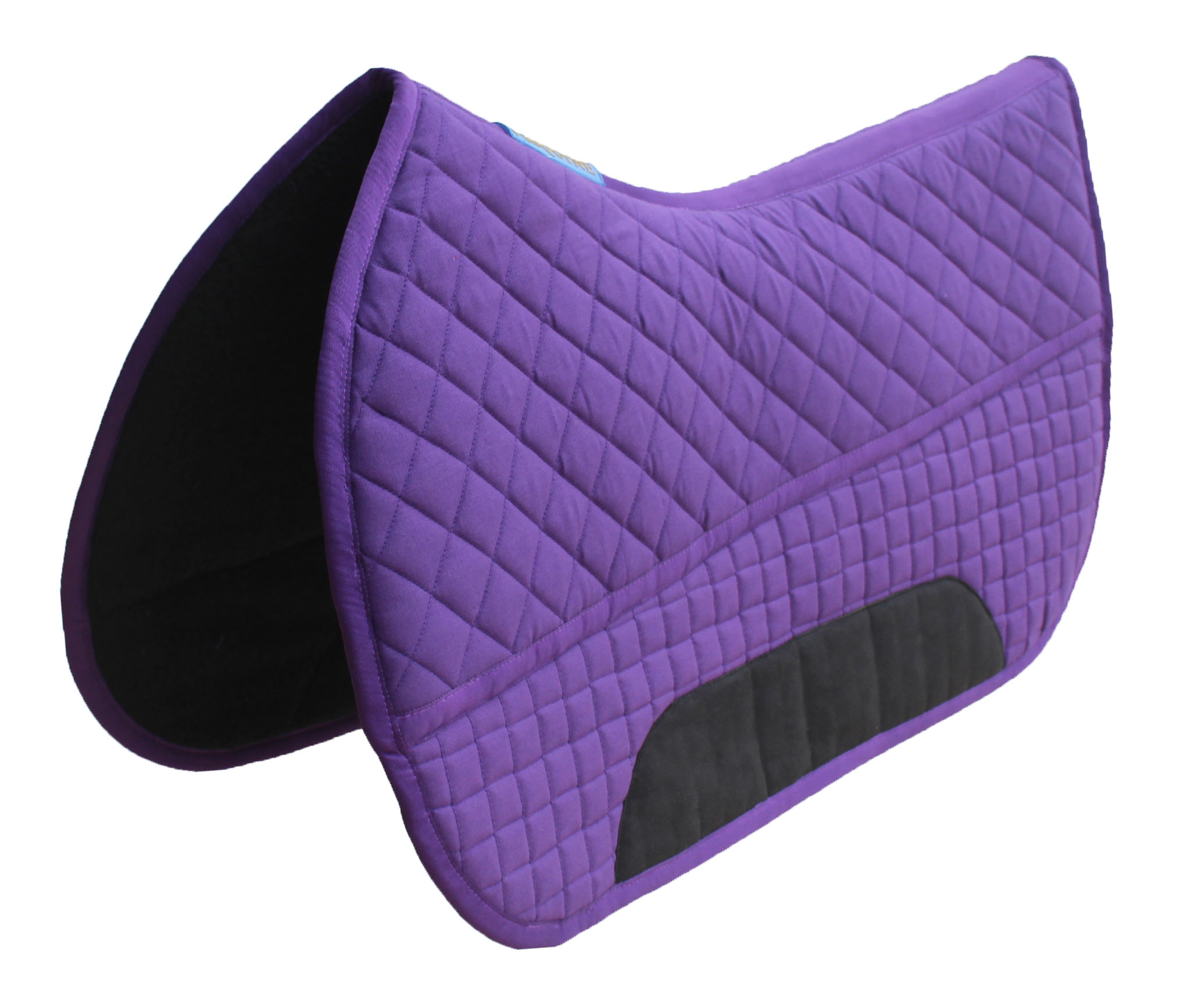 Horse SADDLE PAD Horse 26" x 16" Contoured Fleece Lined Quilted Western 39TS10 - Bild 6 von 20