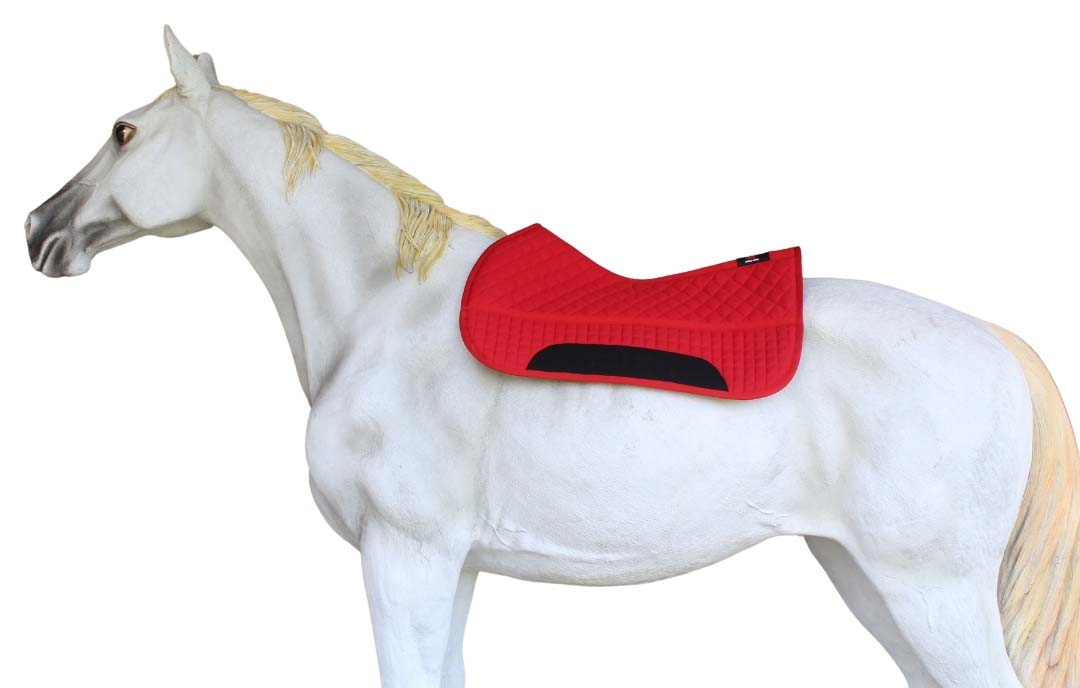 Horse SADDLE PAD Horse 26" x 16" Contoured Fleece Lined Quilted Western 39TS10 - Bild 14 von 20
