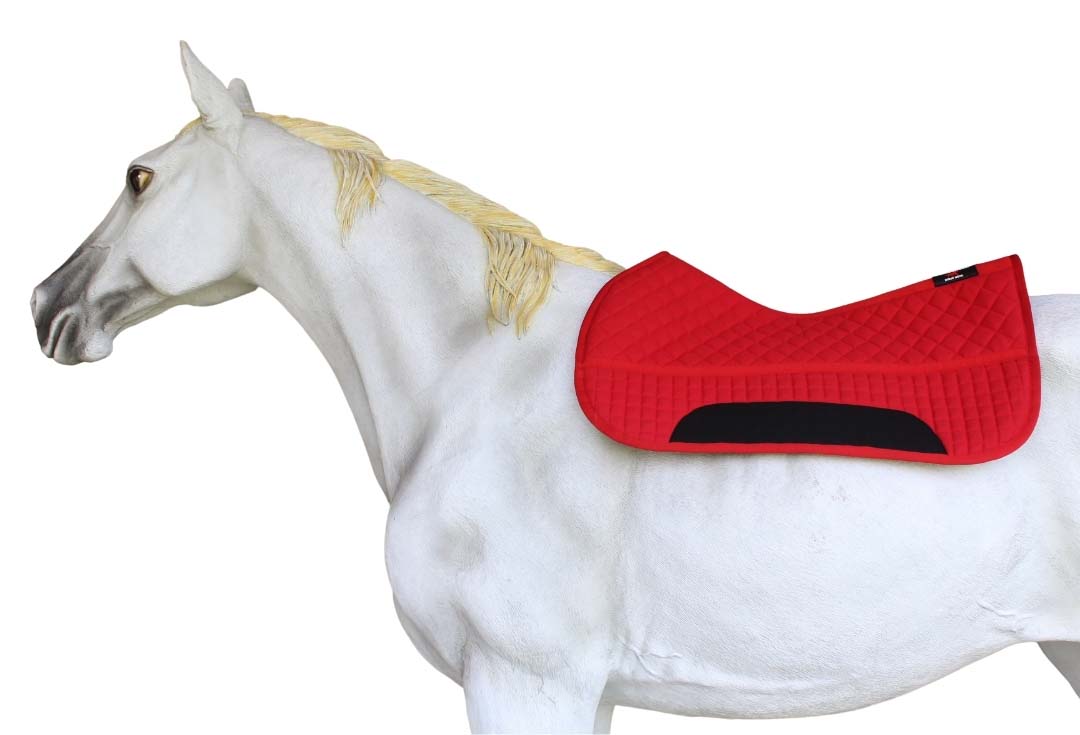 Horse SADDLE PAD Horse 26" x 16" Contoured Fleece Lined Quilted Western 39TS10 - Bild 15 von 20