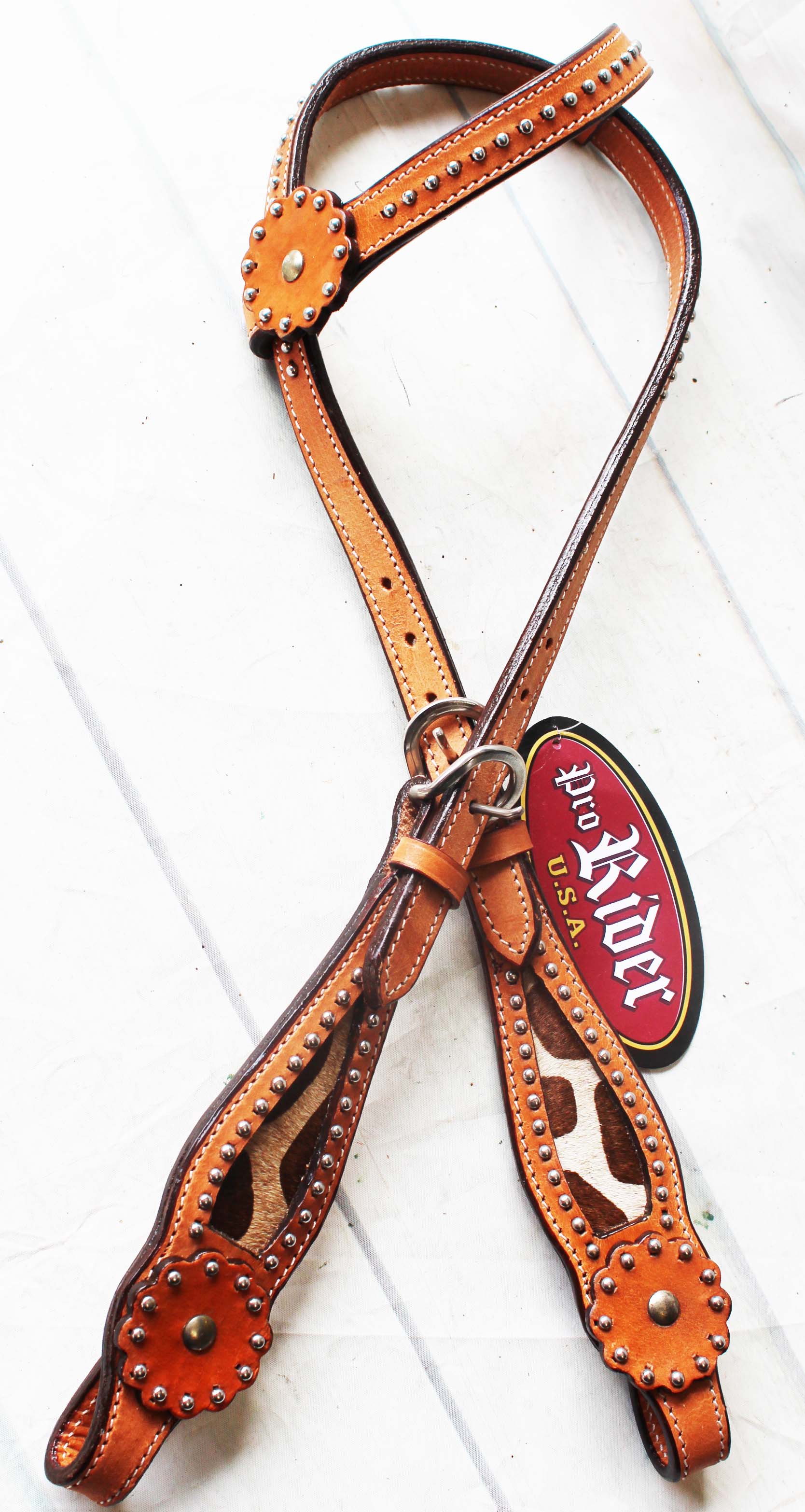 Horse Tack Bridle Western Leather Headstall 9218HA