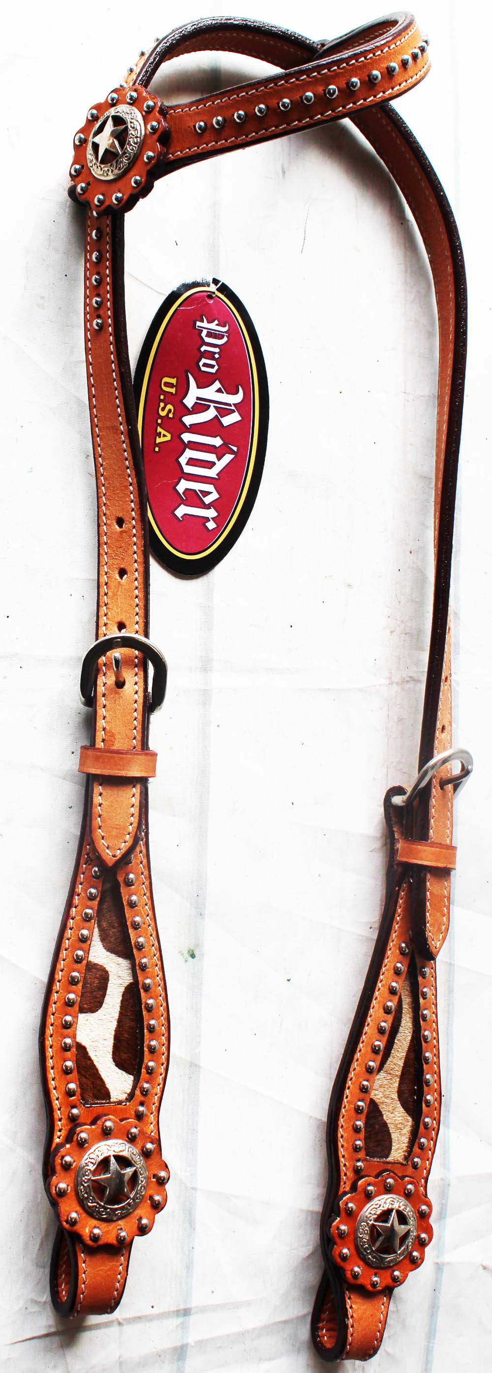 Horse Tack Trense Western Leder Kopfstück 9220HACO00 - Bild 2 von 4