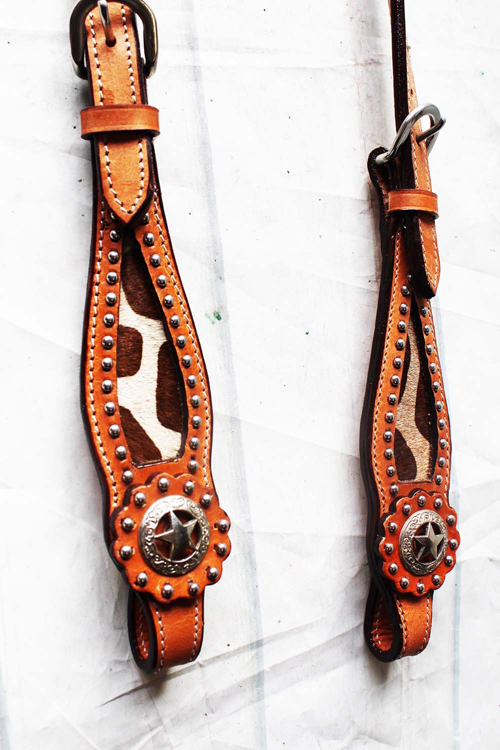 Horse Tack Trense Western Leder Kopfstück 9220HACO00 - Bild 3 von 4