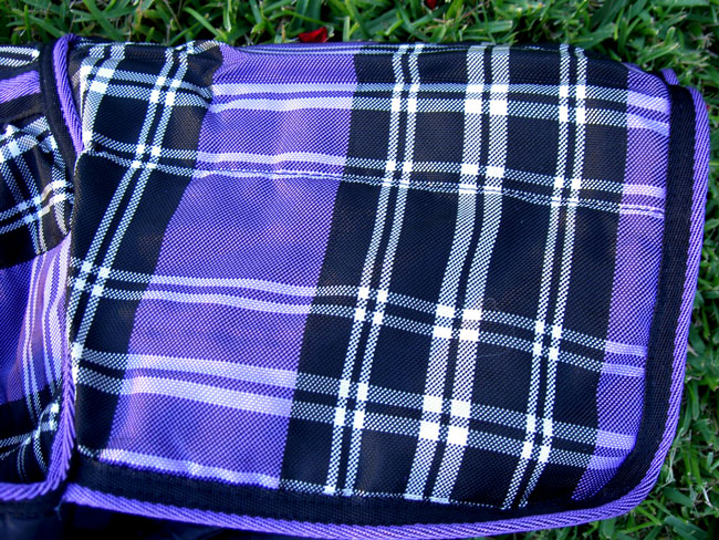 1200D WINTER HORSE STABLE BLANKET RUG HEAVY PURPLE 64  